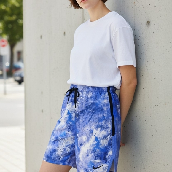 Nike Pants - Nike Tie-Dye Dri-FIT Athletic Shorts